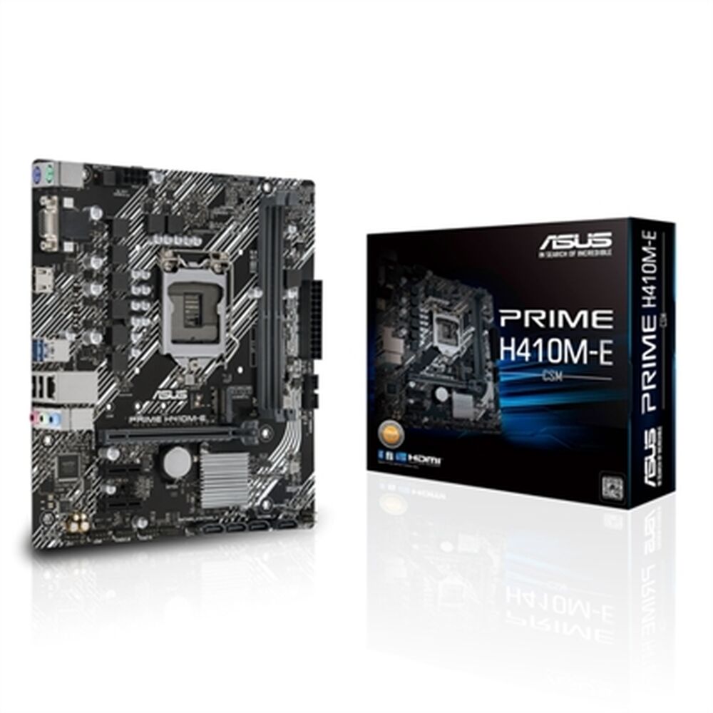 Hovedkort Asus PRIME H410M-E/CSM mATX LGA1200 Intel H410