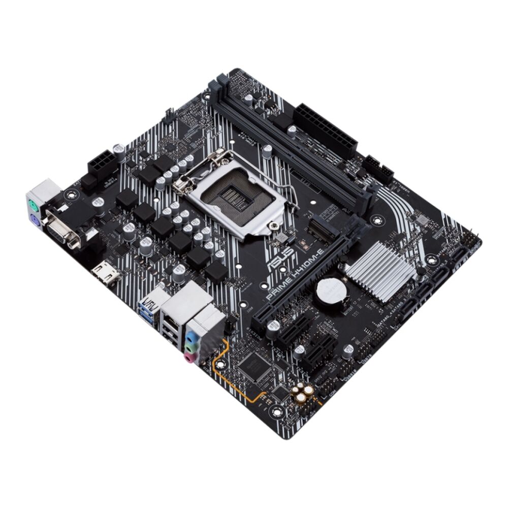 Hovedkort Asus PRIME H410M-E/CSM mATX LGA1200 Intel H410