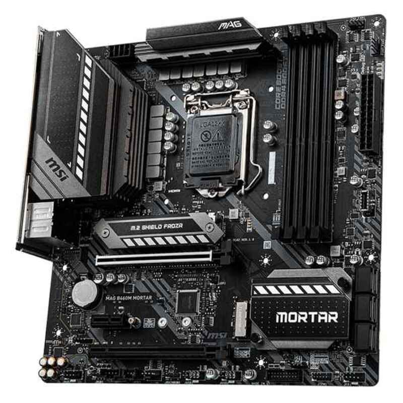 Hovedkort MSI MAG B460M MORTAR Micro ATX LGA1200 Intel® B460 Intel