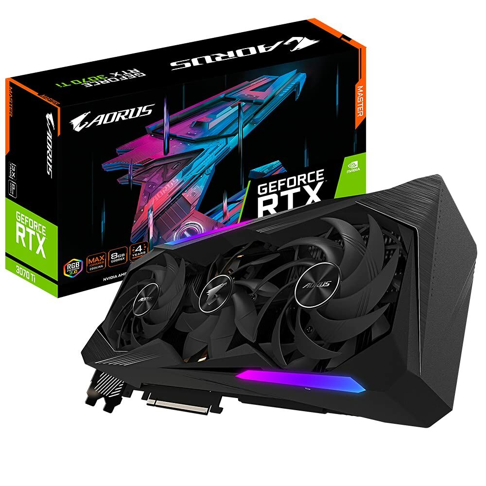 Grafikkort Gigabyte NVIDIA RTX 3070 Ti 8 GB