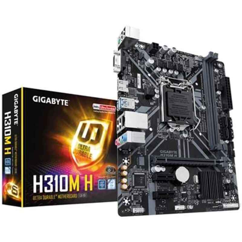 Hovedkort Gigabyte H310M H mATX H310 LGA1151 LGA1151 Intel