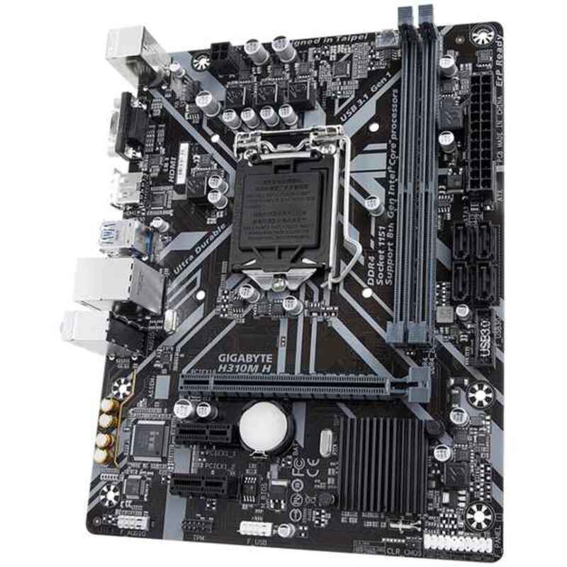 Hovedkort Gigabyte H310M H mATX H310 LGA1151 LGA1151 Intel