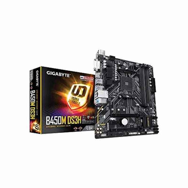 Hovedkort Gigabyte B450M DS3H mATX AM4