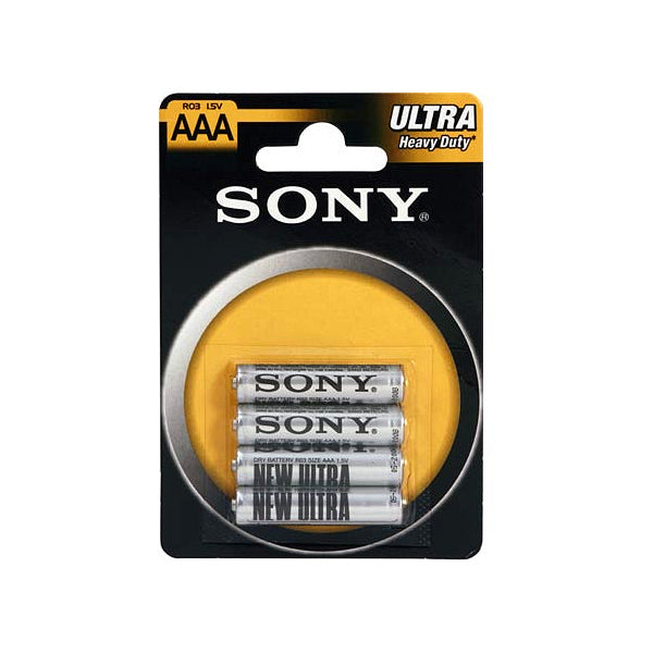 Batterier Sony R03 AAA (4 pcs)