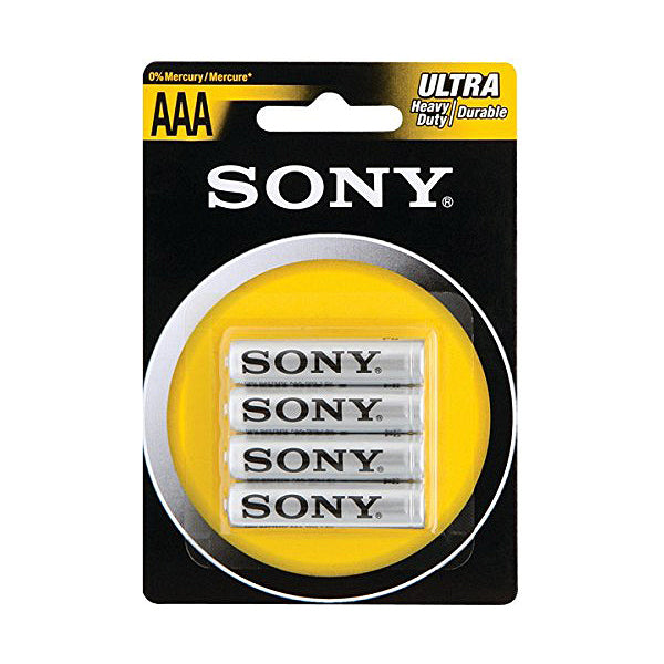 Batterier Sony R03 AAA (4 pcs)