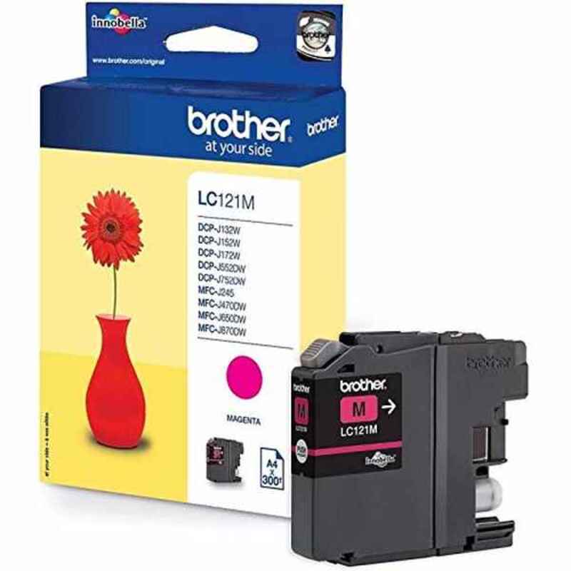 Originale Blekkpatroner Brother LC121M Magenta