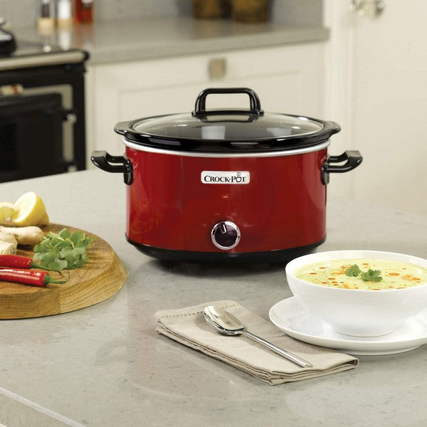 Sakte Komfyr Crock-Pot SCV400RD 210 W 3,5 L Rød (Refurbished A+)