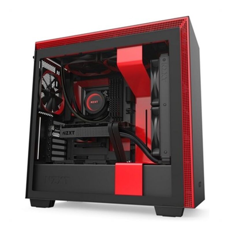 Mikro ATX/Mini  ITX / ATX Midttørnetui NZXT H710