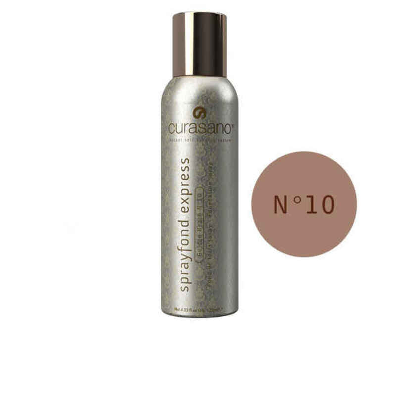 Sminkebase Curasano Sprayfound Express Nº10 Golden Beach (125 ml)