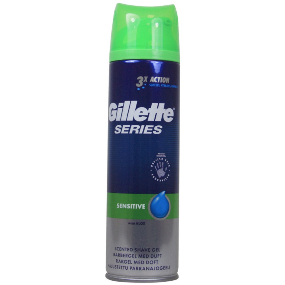 Barbergel Gillette Series Sensitive Gillette (200 ml)