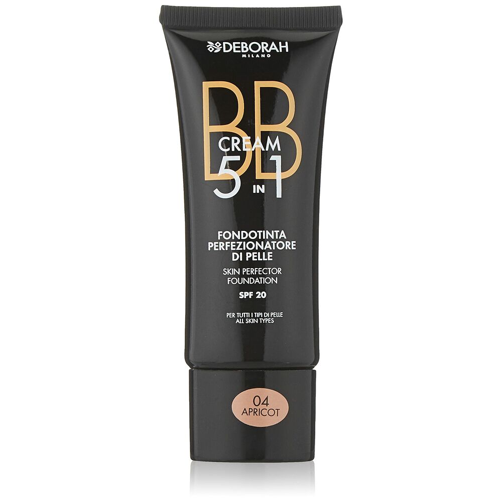 Hydrating Cream with Colour BB Cream Deborah 2147 5-in-1 Nº 04-Apricot