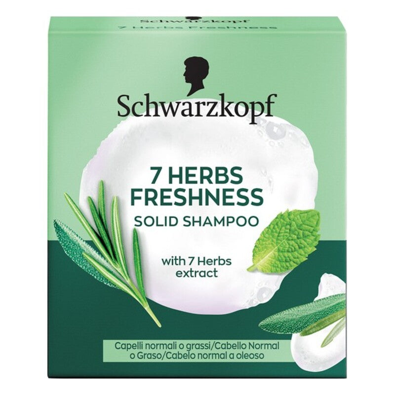 Rensende sjampo 7 Herbs Freshness Schwarzkopf (60 g)