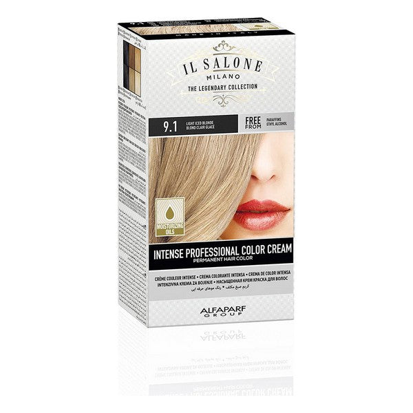 Permanent hårfarge - krem Intense Professional Color Cream Il Salone Milano (Nº 9.1)