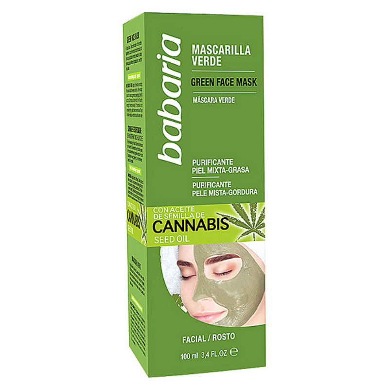 Rensende Maske Cannabis Babaria (100 ml)