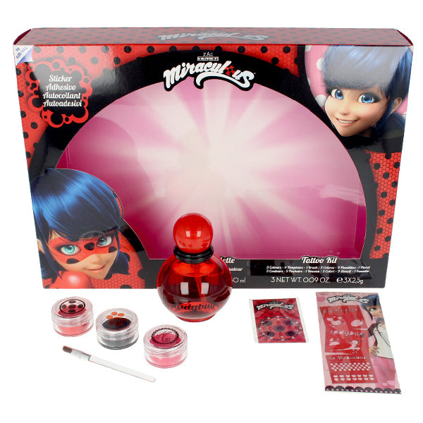 Sett barneparfymer Miraculous Ladybug Cartoon EDT (2 pcs)