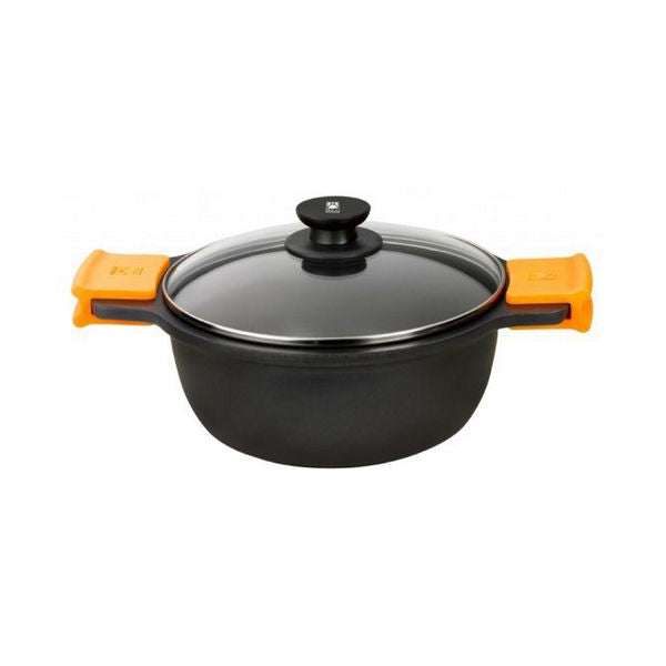 Gryte med glasslokk BRA Efficient (24 cm) Aluminium (Refurbished A+)