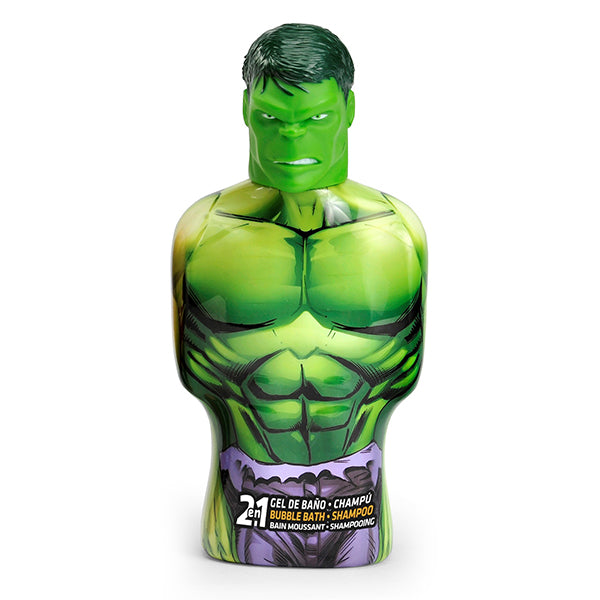 2-i-1 Gel og Sjampo Avengers Hulk Cartoon (475 ml)