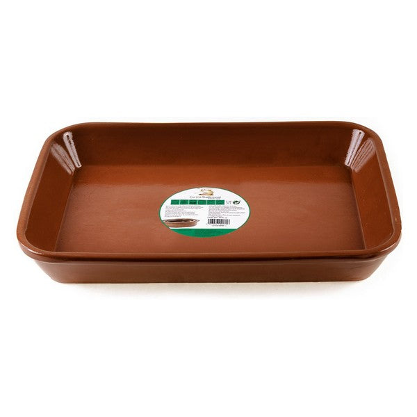 Serveringsfat Raimundo Barro Profesional Bakt leire (35 x 25 x 6 cm)