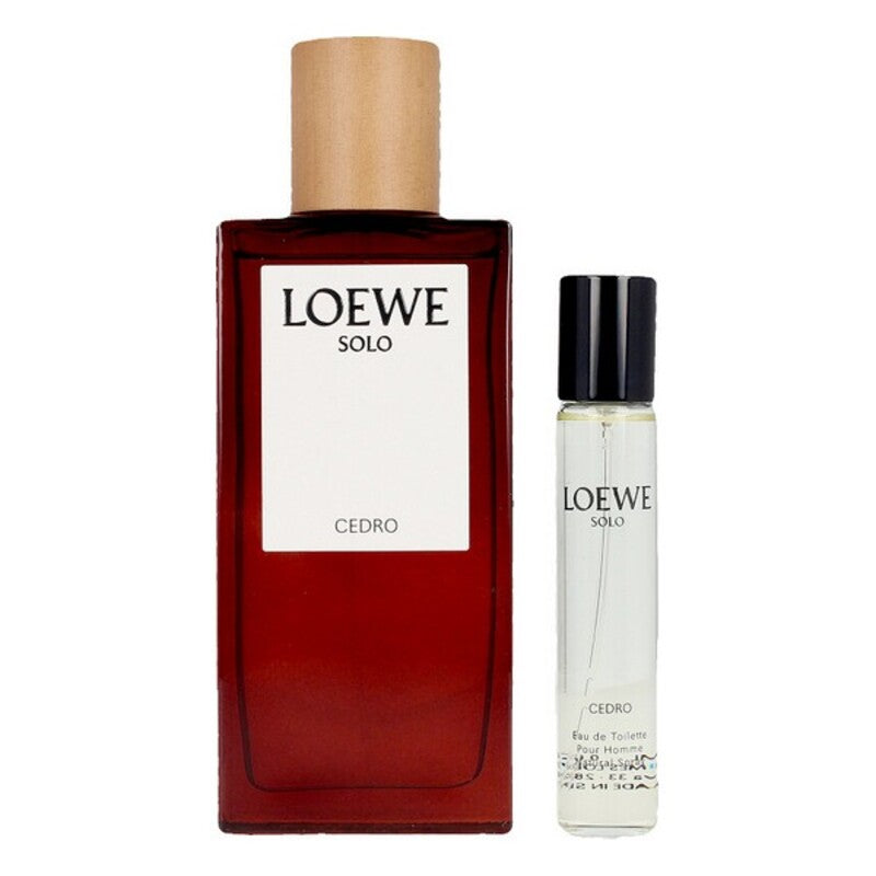 Sett herre parfyme Solo Cedro Loewe EDT (2 pcs)