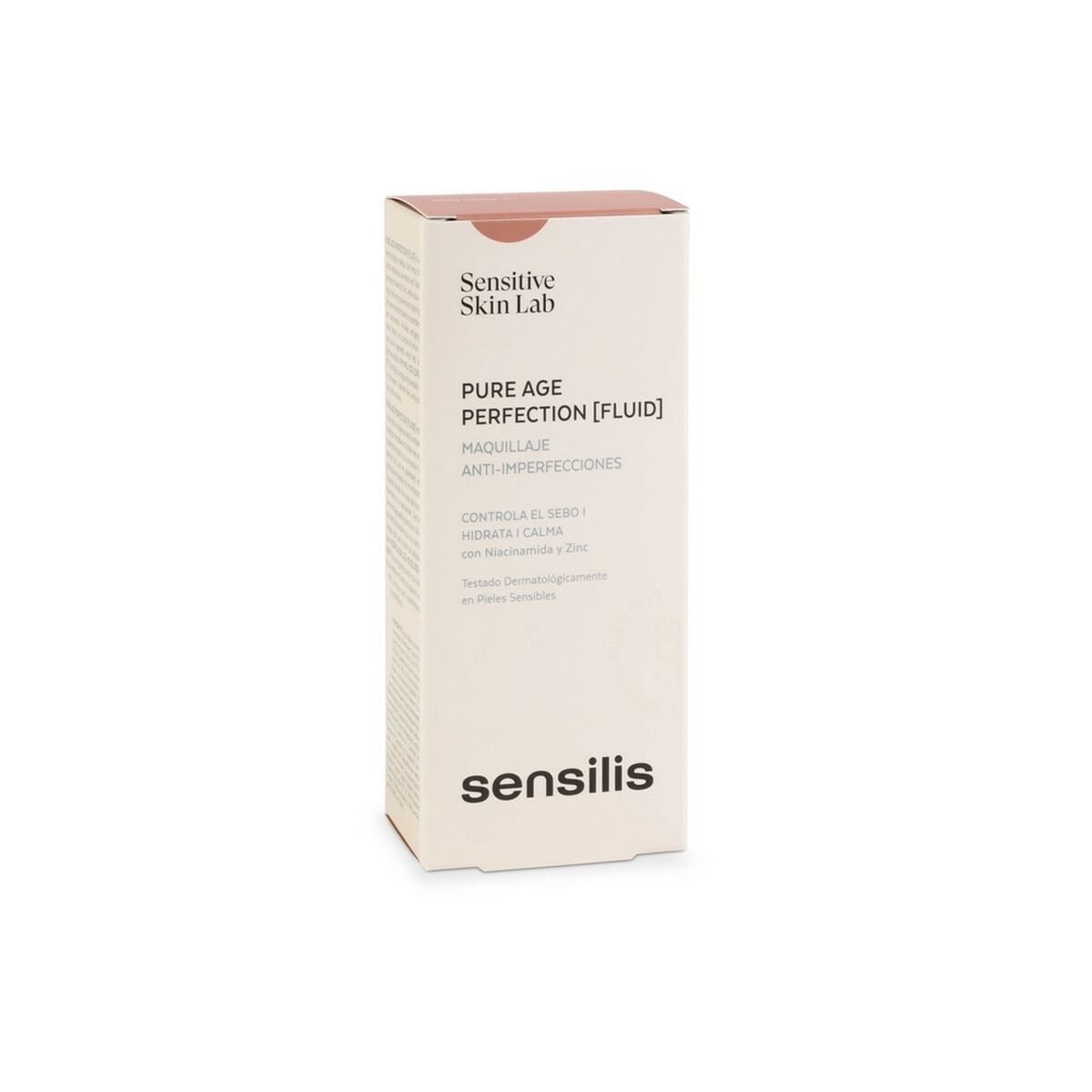 Crème Make-up Base Sensilis Pure Age Perfection 05-pêche Anti-imperfections (30 ml)