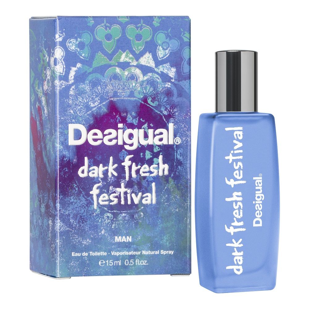 Herre parfyme Dark Fresh Festival Desigual