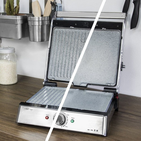 Kontaktgrill Cecotec Rock'n Grill Pro 2000 W Rustfritt stål (Refurbished C)