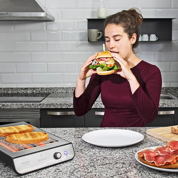 Brødrister Cecotec Turbo Easy Toast Rustfritt Stål 900W (Refurbished A+)