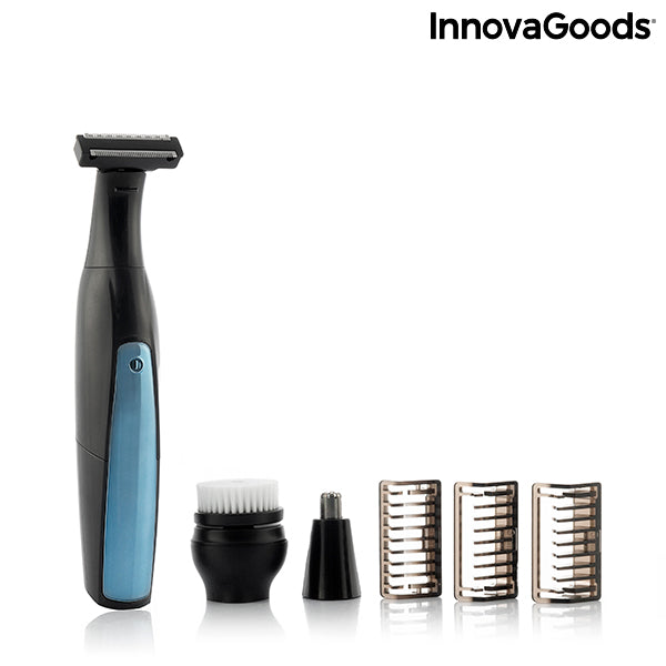 4 in 1 Rechargeable Ergonomic Multifunction Shaver Trimfor InnovaGoods