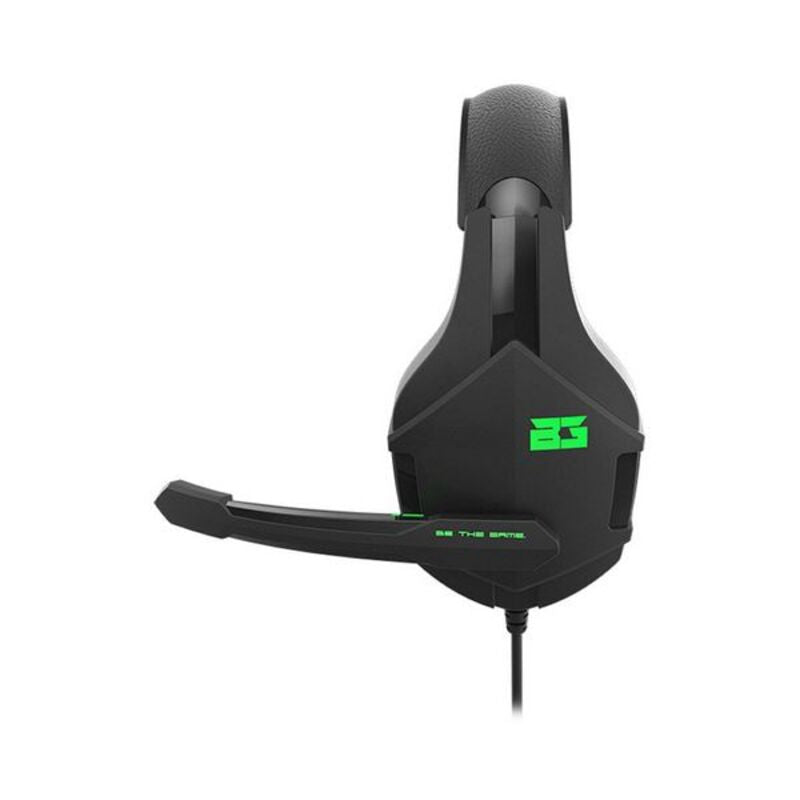 Gaming Hodesett med Mikrofon BG MAUAMI0605 Grønn