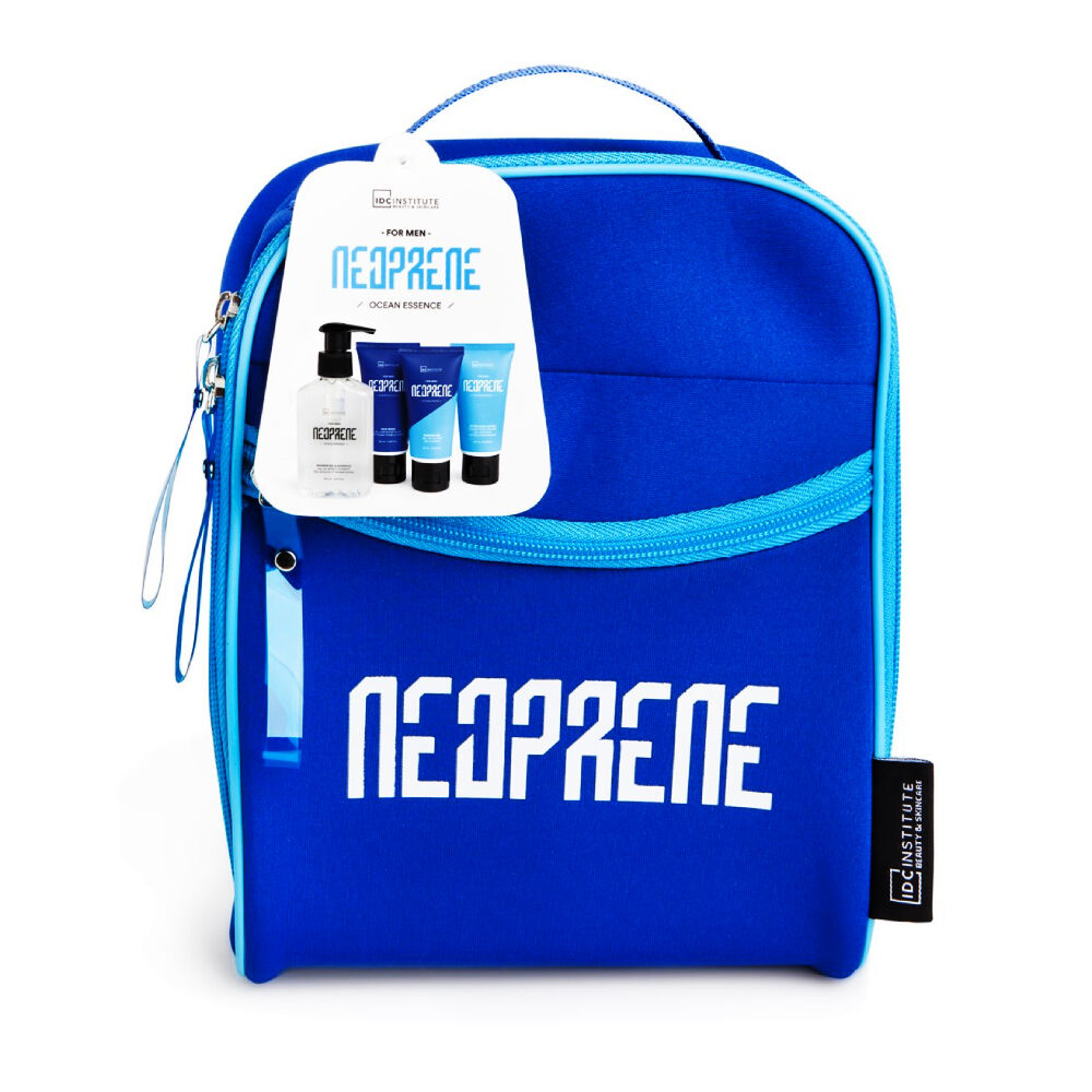 Personlig Hygiene Sett for Menn IDC Institute Neoprene Ocean Essence Blå (5 pcs)