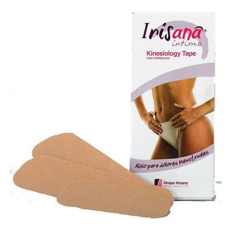 Selvfestende teip med turmalin for menstruasjonssmerter Irisana (3 uds)