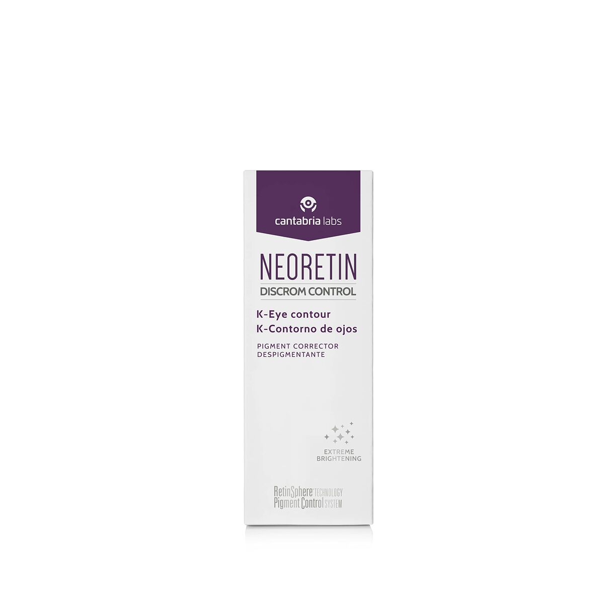 Anti-blemish Cream for the Eye Contour Neoretin Discrom Control K- 15 ml