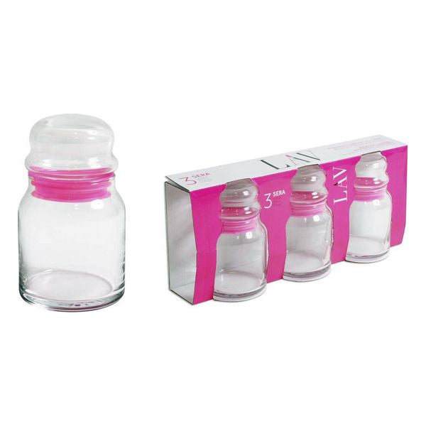 Glasskrukke LAV Sera (3 uds) (290 ml)