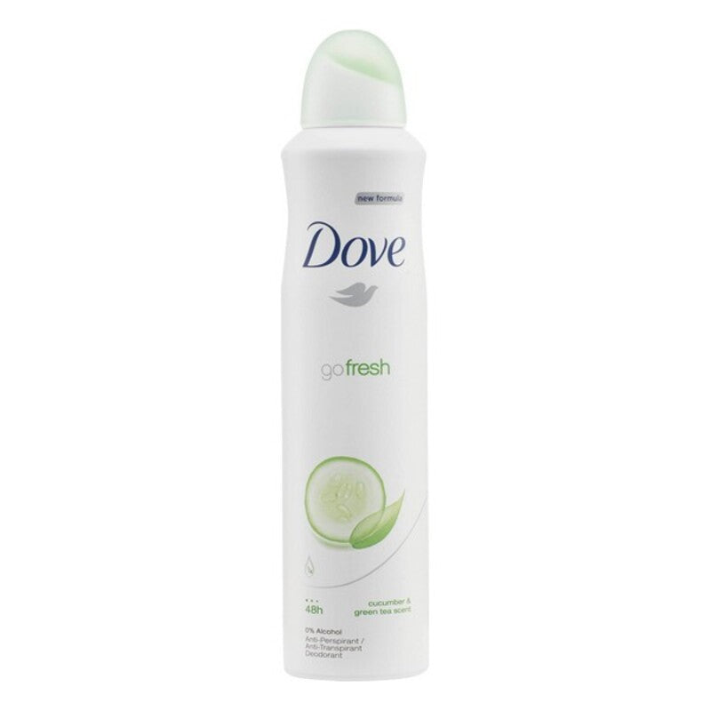 Spray Deodorant Go Fresh Dove Agurk Grønn Te (250 ml)