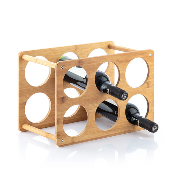 Flaskestativ Bamboo (6 Flasker)