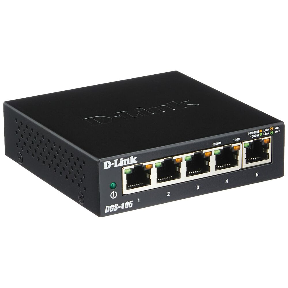 Svitsj D-Link DGS-105/E (Fikset A+)