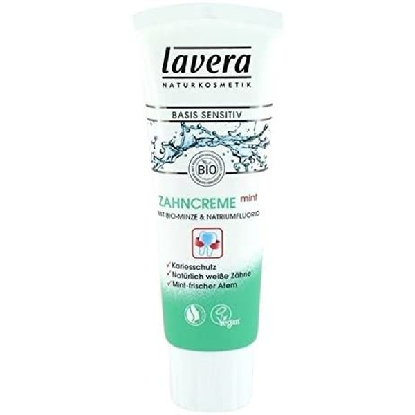 Freshness Tannkrem Lavera Mint (75 ml) (Fikset A+)