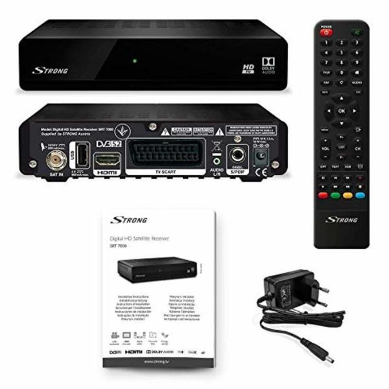 Satellittmottaker Xtra Battery SRT7006 (Fikset A+)