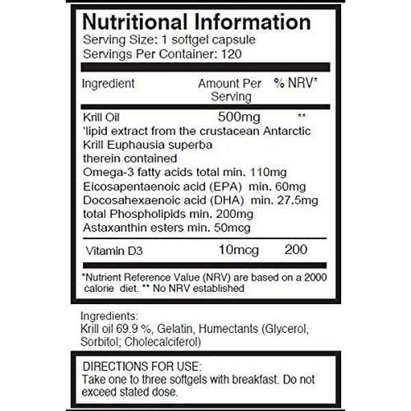 Krill Oil Pureclinica (Refurbished A+)