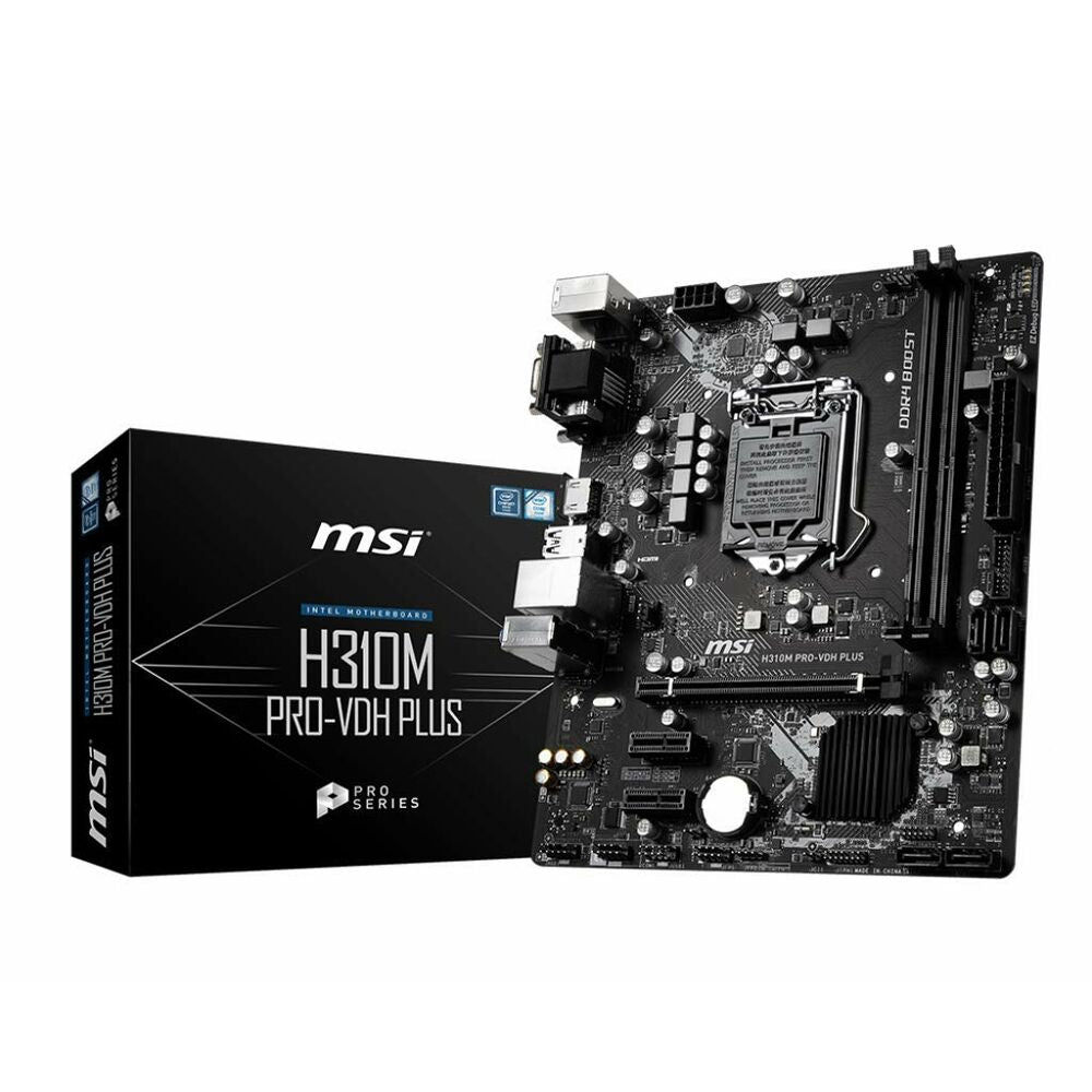 Gaming Hovedkort MSI H310M PRO-VDH PLUS (Fikset A+)