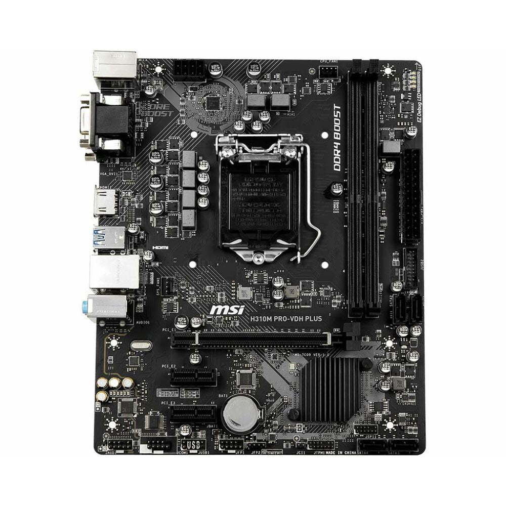 Gaming Hovedkort MSI H310M PRO-VDH PLUS (Fikset A+)