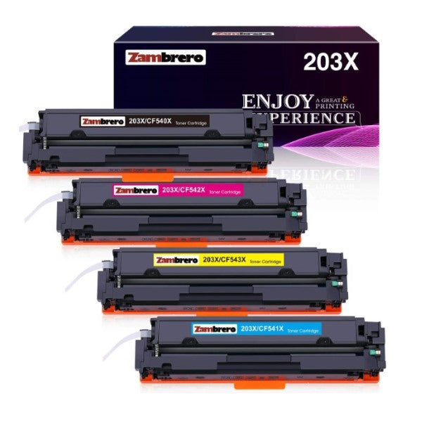 Originale Toner Zambrero 203X CF540X (4 uds) (Refurbished B)
