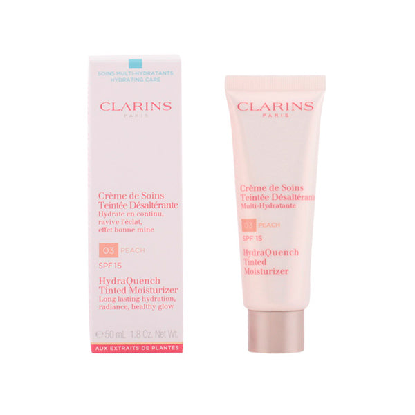 Fuktighetsgivende Krem med Sminke-effekt Multi-hydratante Clarins