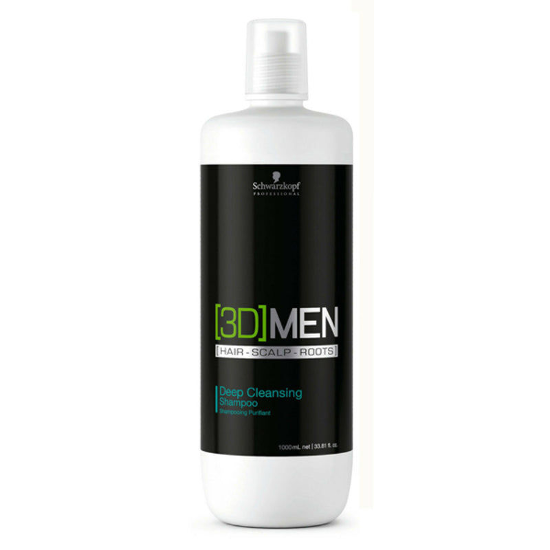 Rensende sjampo 3d Men Schwarzkopf (1000 ml)