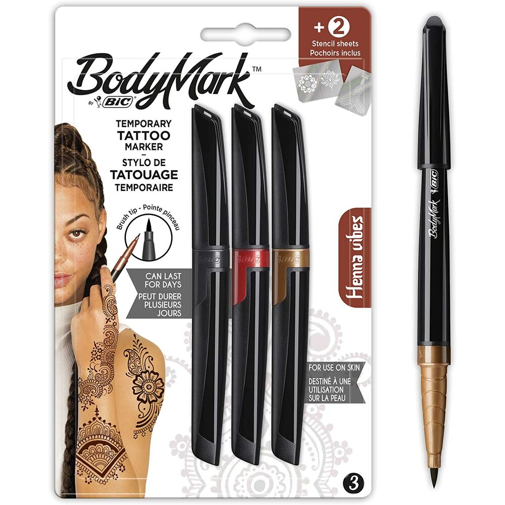 Midlertidige Tatoveringer Bic 992594 (Fikset D)
