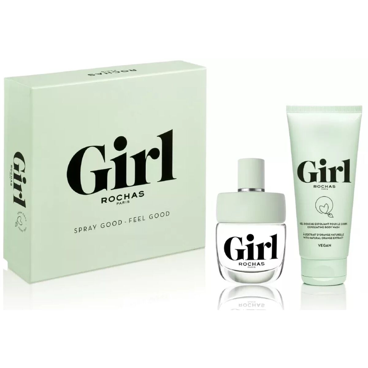 Women's Perfume Set Rochas Girl EDT 2 Pieces