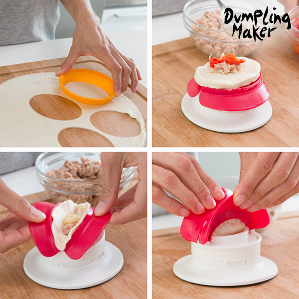 Fast & Easy Dumpling Maker Kake og Fylt Pastaformer