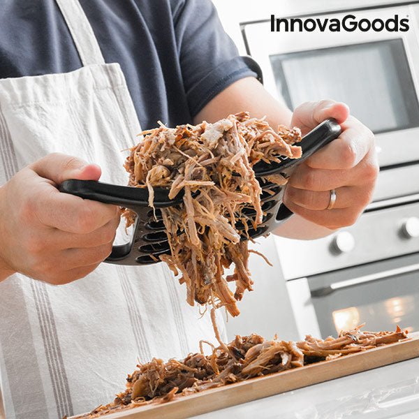 InnovaGoods Meat Claws with Gloves and Brush