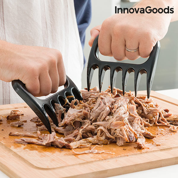 InnovaGoods Meat Claws with Gloves and Brush