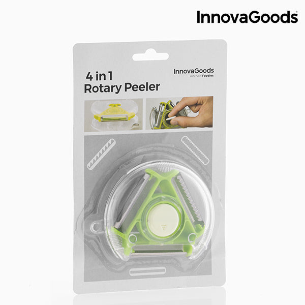 InnovaGoods 4-i-1 Roterende Skjæreskreller
